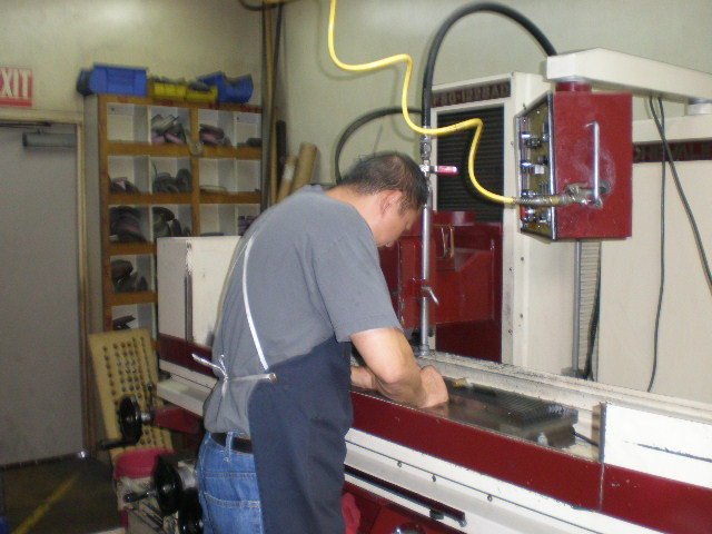 C.N.C. Radial Slot Grinding